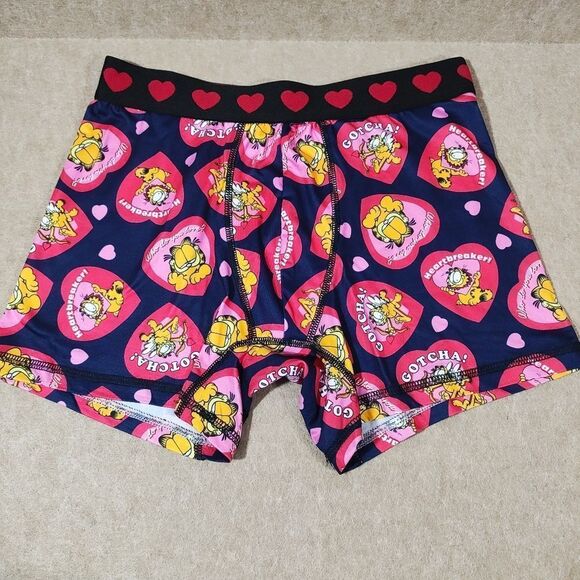 Nickelodeon Garfield Valentine Heart Boxer Brief -J - Picture 3 of 4